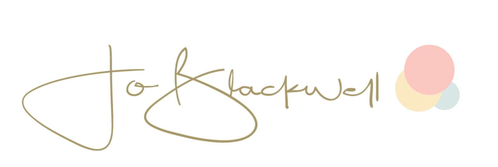 Jo Blackwell Author signature
