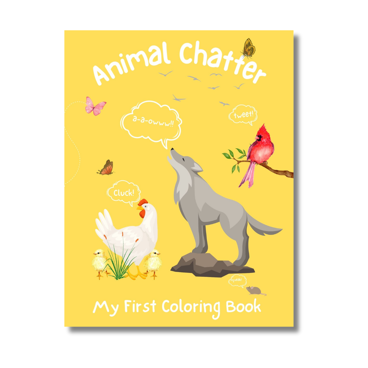 Animal Chatter Colouring Book