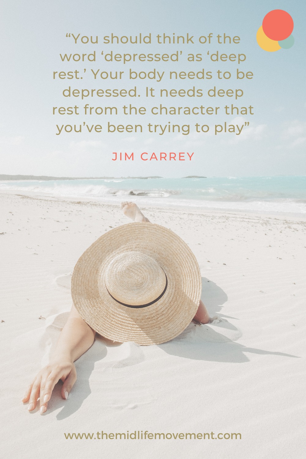 depression = need for deep rest